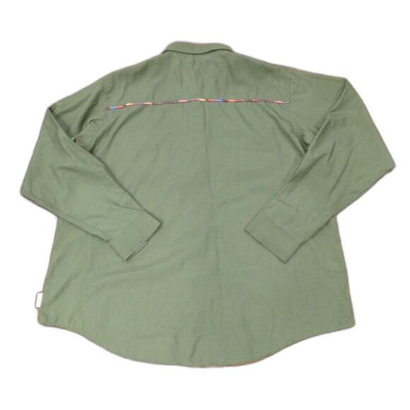 Dagon Rise Up Men's Green Shirt Size XL - Picture 2 of 3